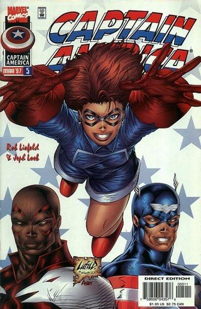 Captain America #5 [Cover B]-Very Fine (7.5 – 9)