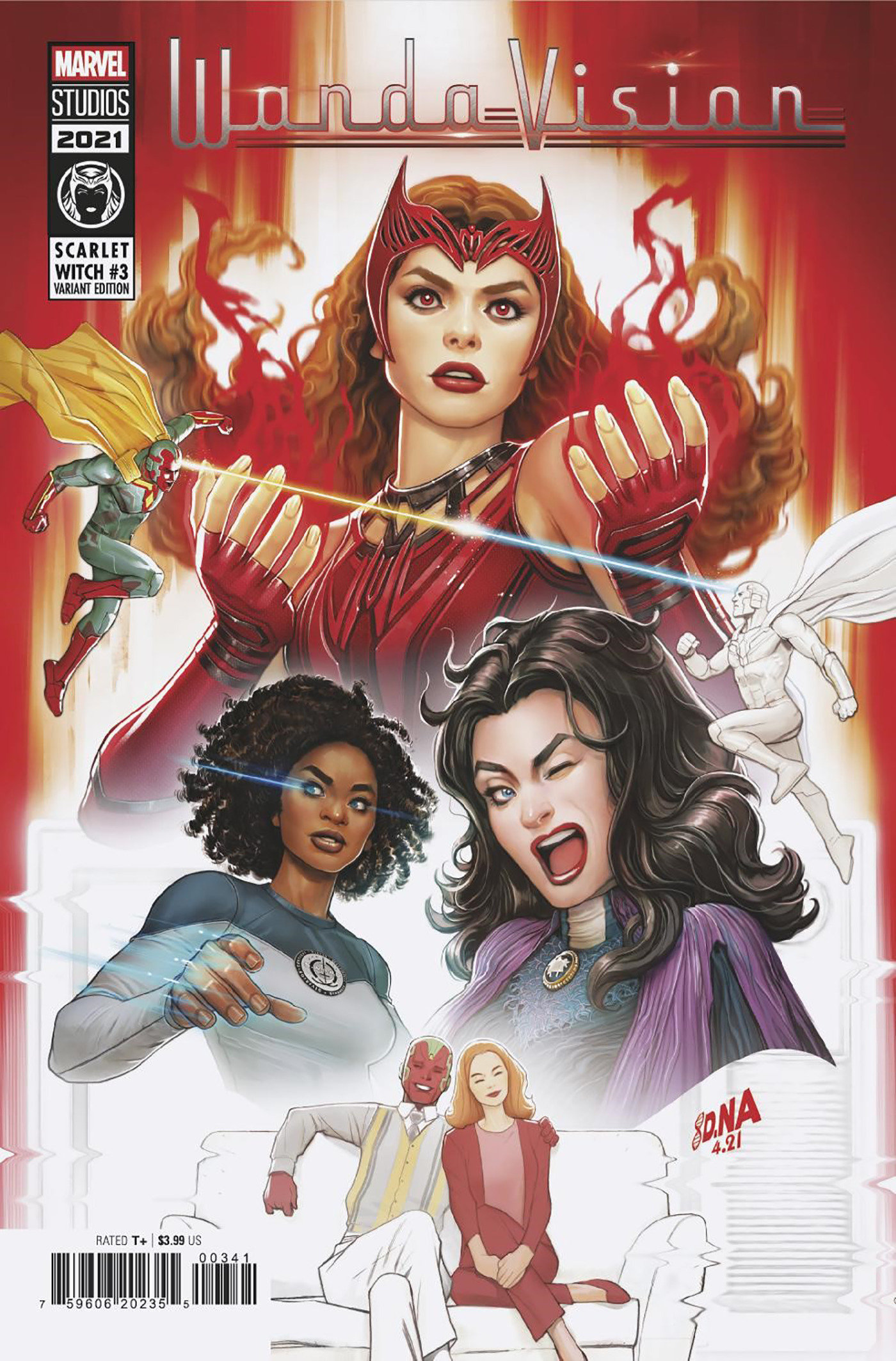 Scarlet Witch #3 Nakayama Mcu Variant Cover
