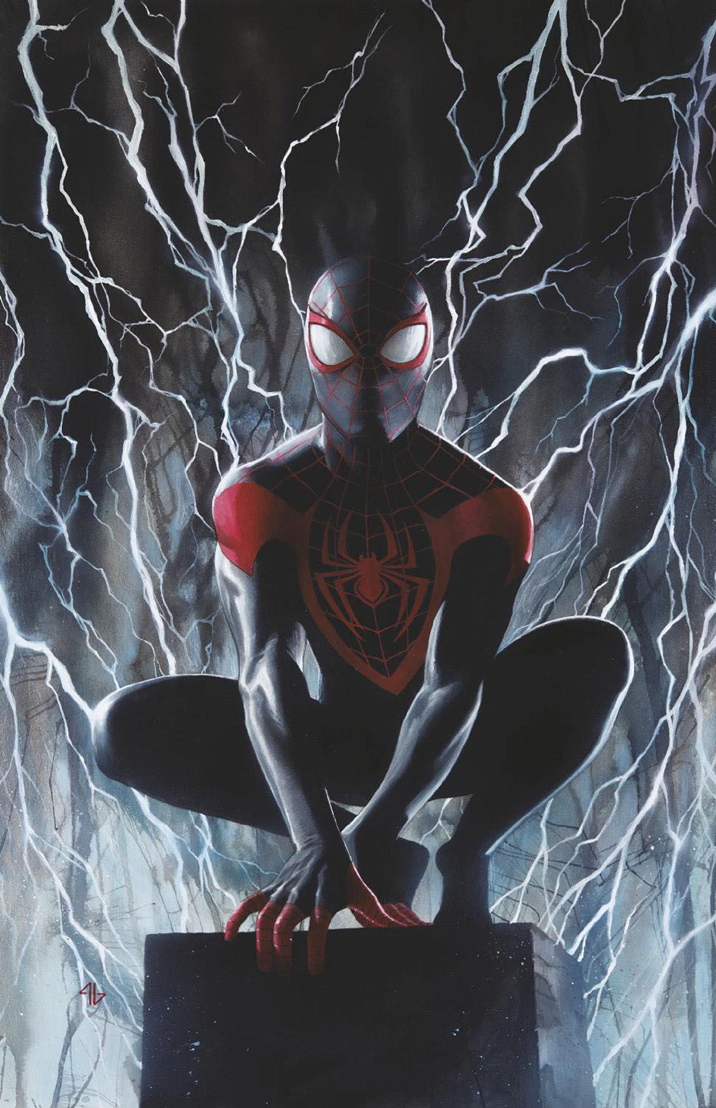 Miles Morales: Spider-Man #18 Adi Granov Virgin Variant 1 for 50 Incentive
