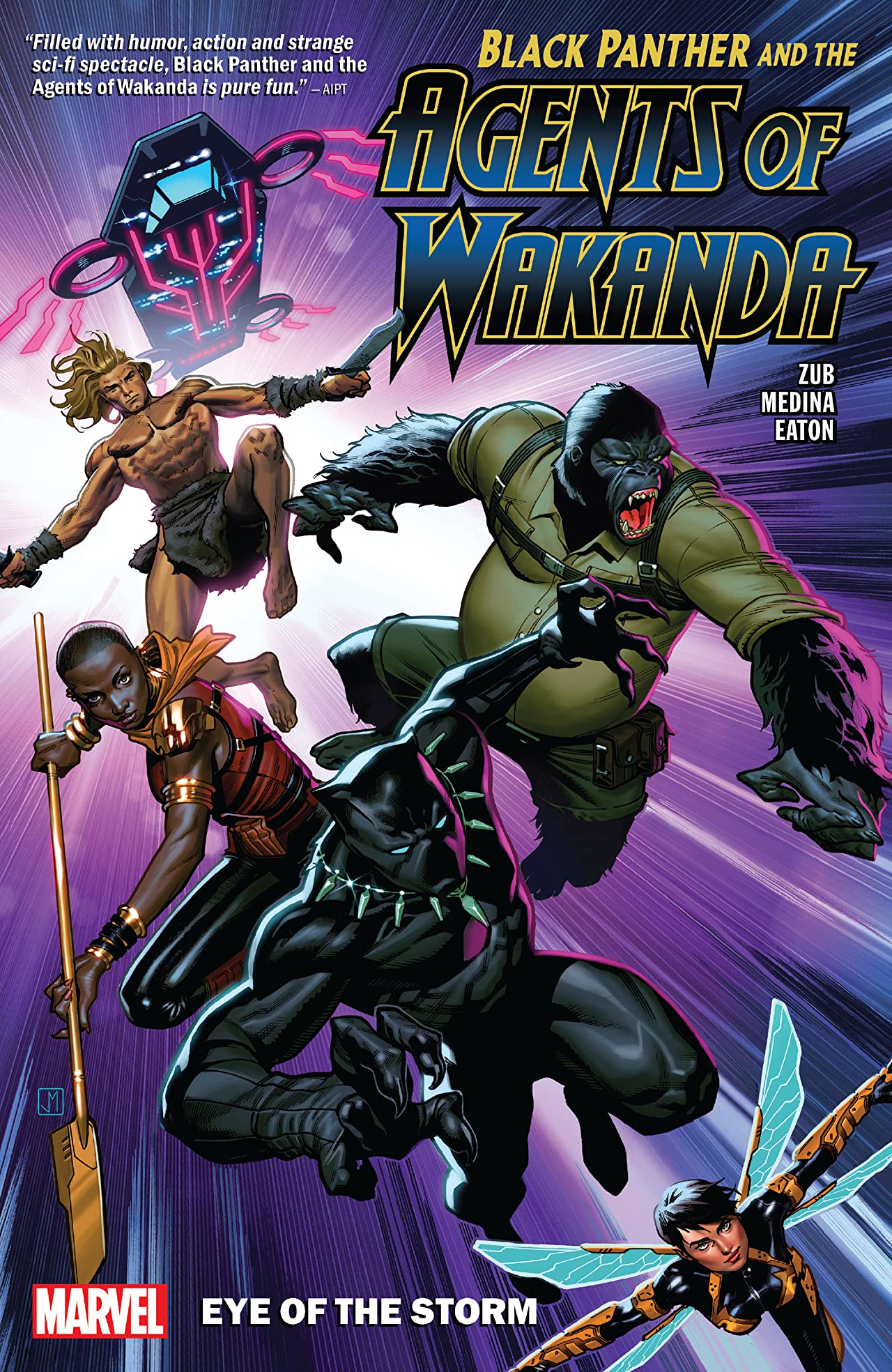 Black Panther Agents of Wakanda Graphic Novel Volume 1 Eye of the Storm