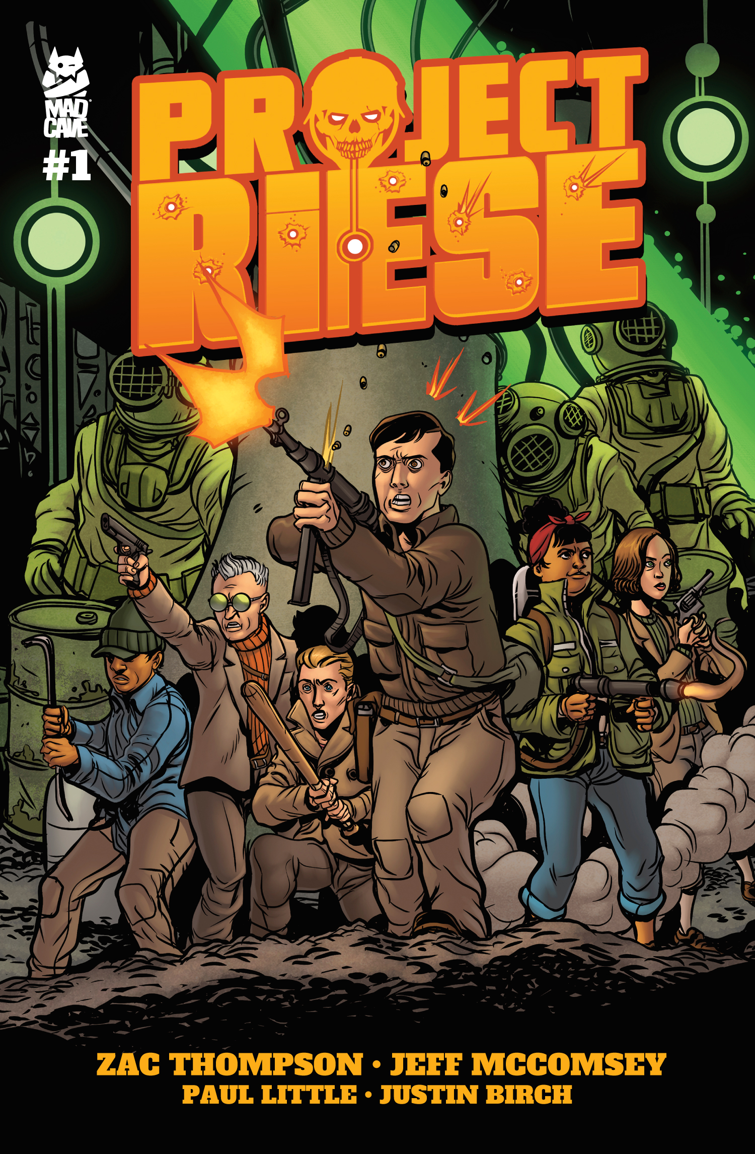 Project Riese #1 Cover A Jeff Mccomsey (Of 6)