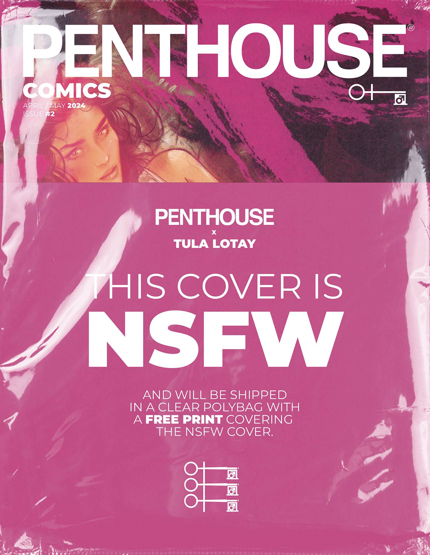 Penthouse Comics #2 Cover G 1 for 25 Incentive Polybag Lotay (Mature)