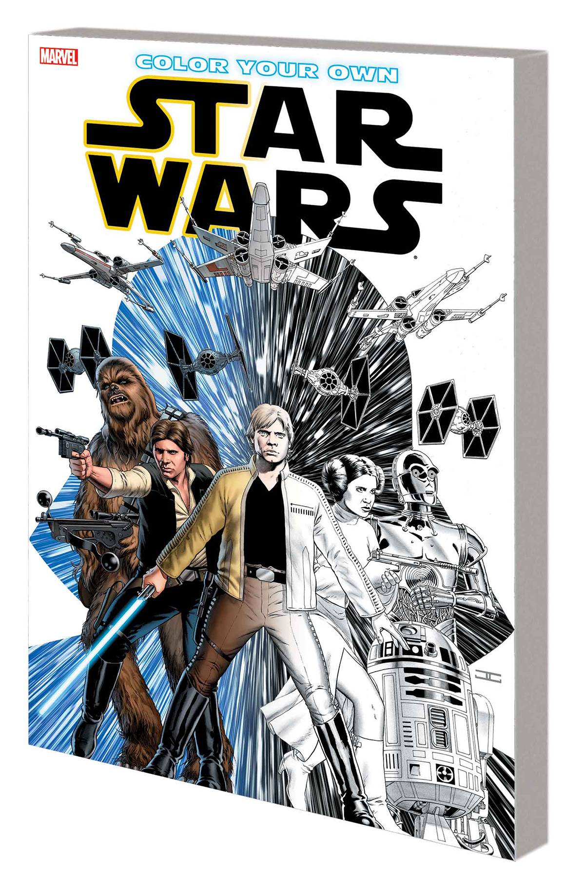 Color Your Own Star Wars Graphic Novel