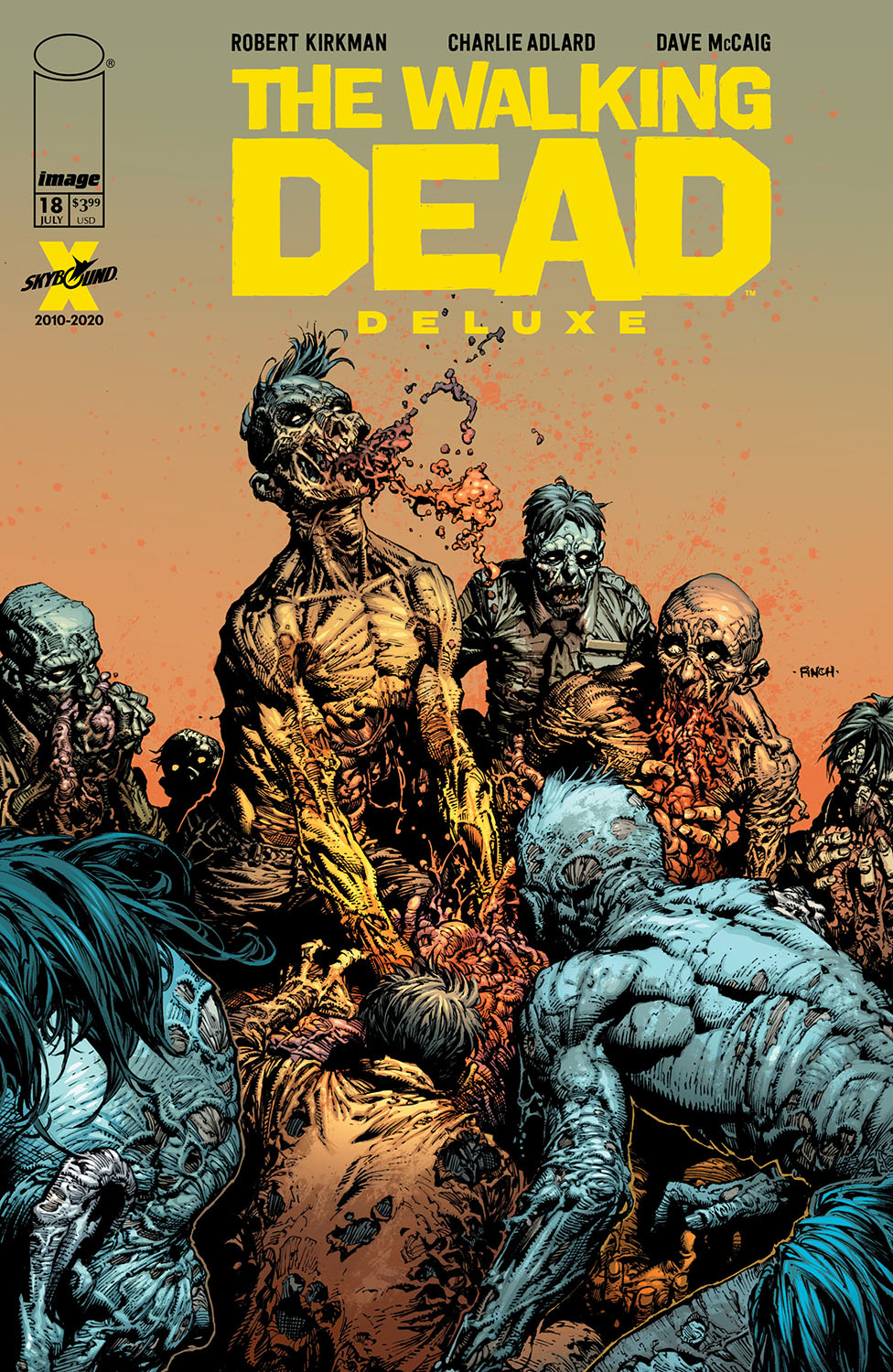 Walking Dead Deluxe #18 Cover A Finch & Mccaig (Mature)