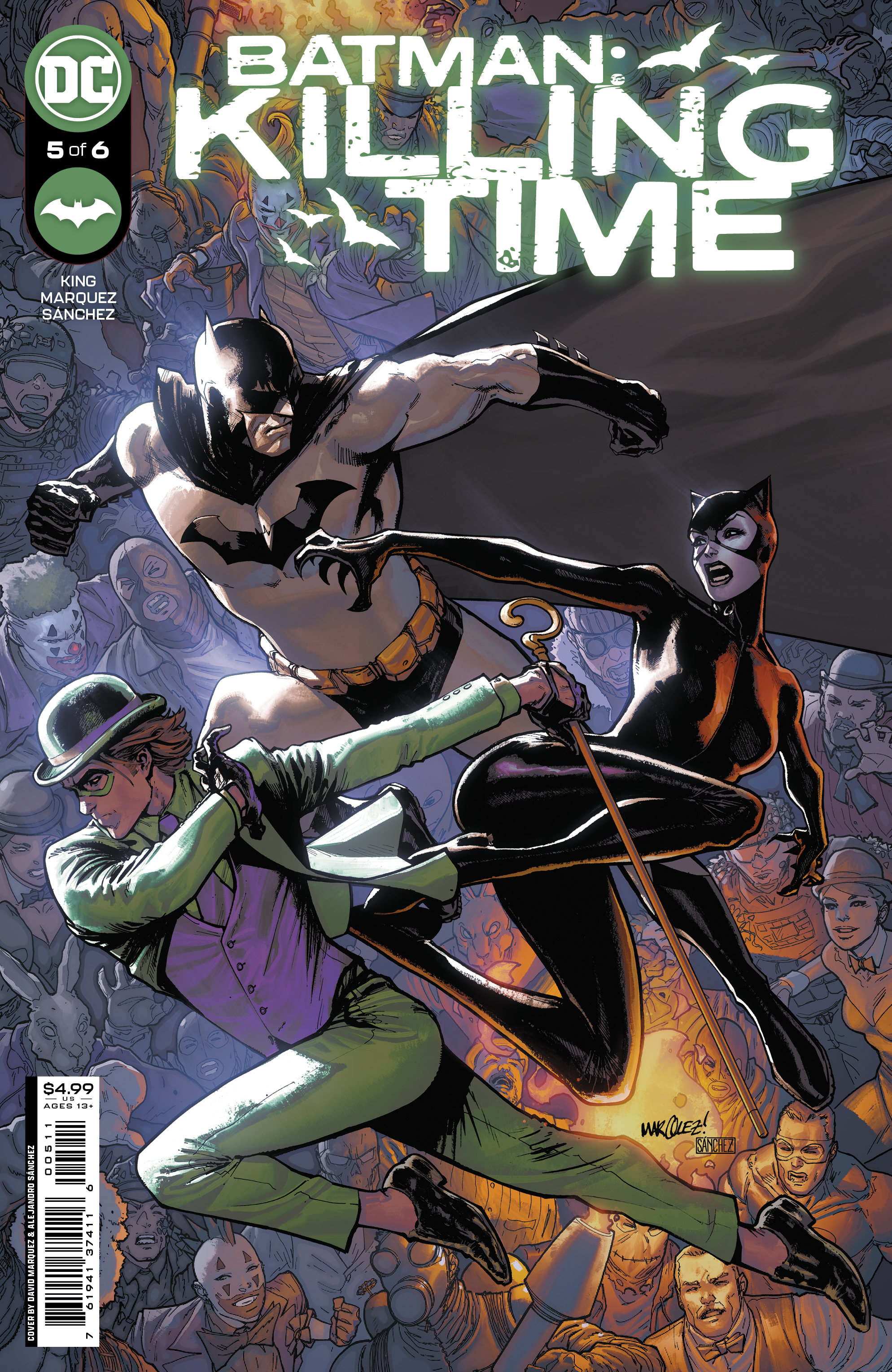 Batman Killing Time #5 Cover A David Marquez (Of 6)
