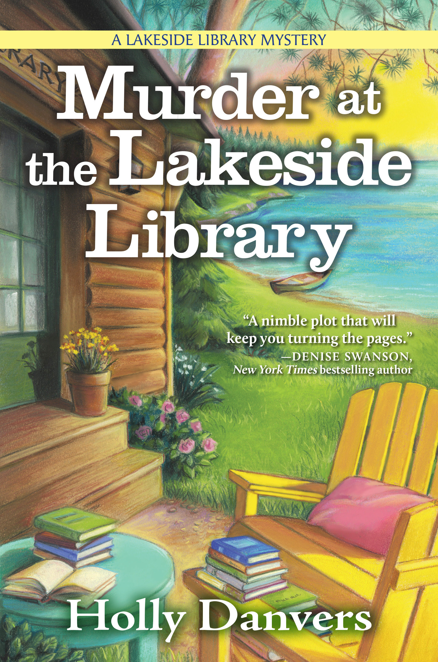 Murder At The Lakeside Library (Hardcover Book)