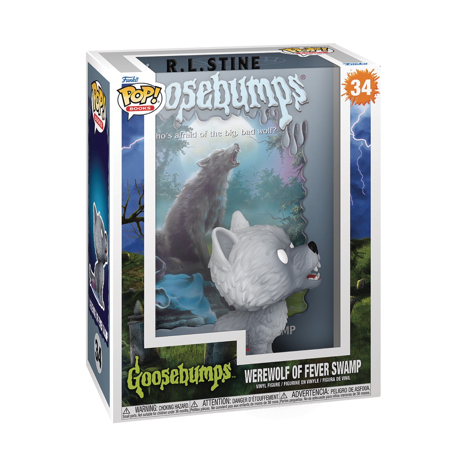 Goosebumps Werewolf of Fever Swamp Funko Covers #34