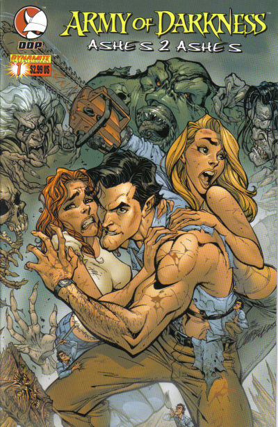 Army of Darkness: Ashes 2 Ashes #1 [J. Scott Campbell Cover]-Fine (5.5 – 7)