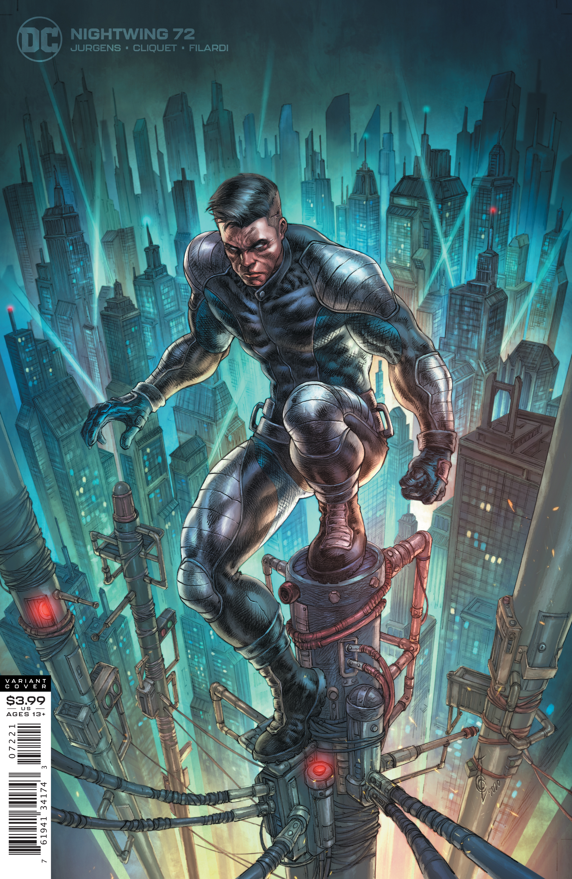 Nightwing #72 Alan Quah Variant Edition (2016)