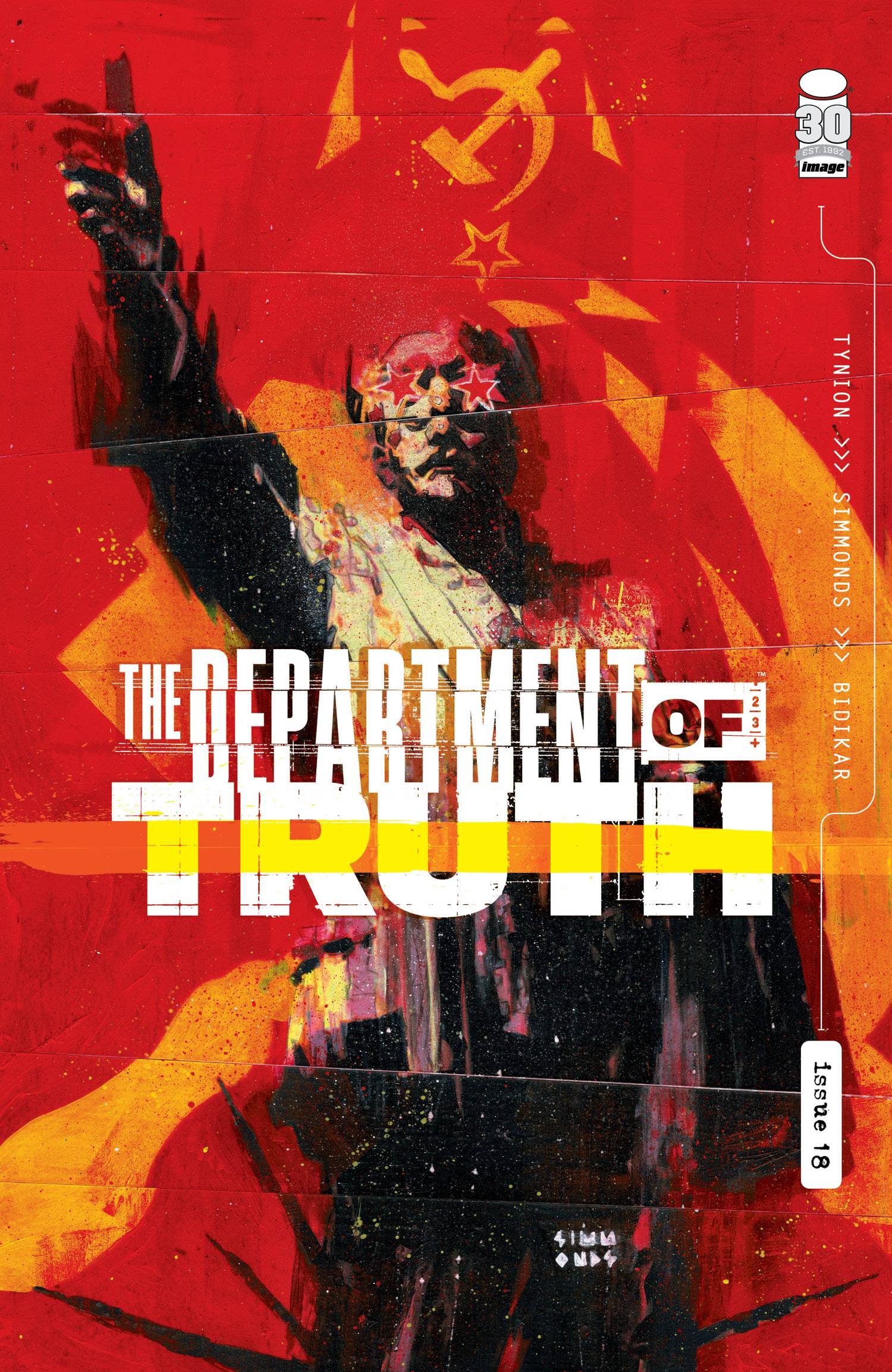 Department of Truth #18 Cover D 1 for 50 Incentive Simmonds (Mature)