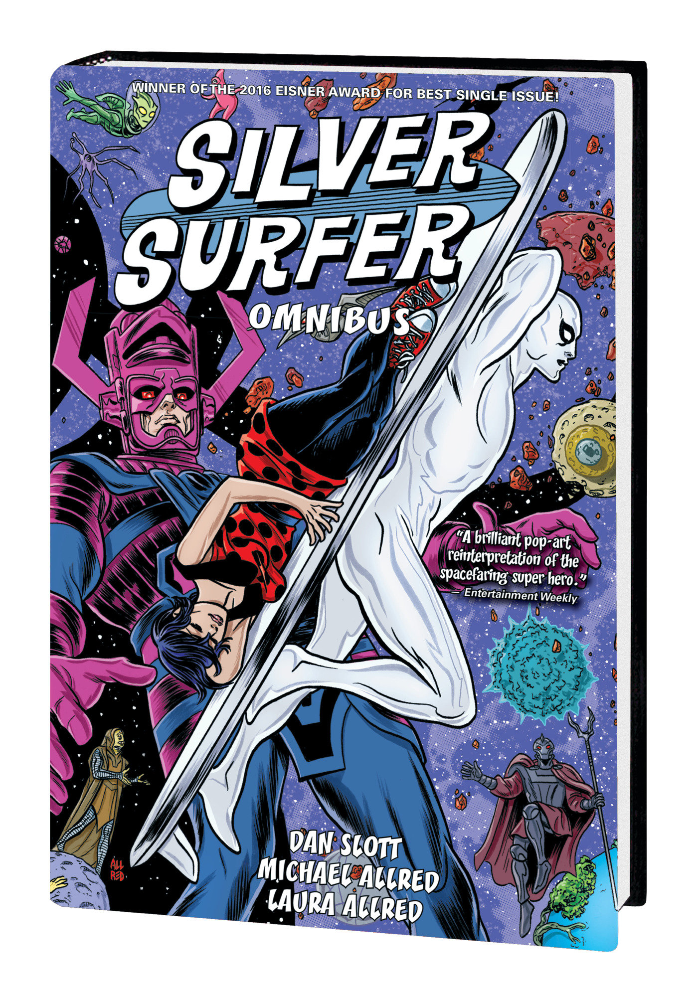 Silver Surfer by Slott & Allred Omnibus Hardcover Allred Wraparound Cover (2023 Printing)