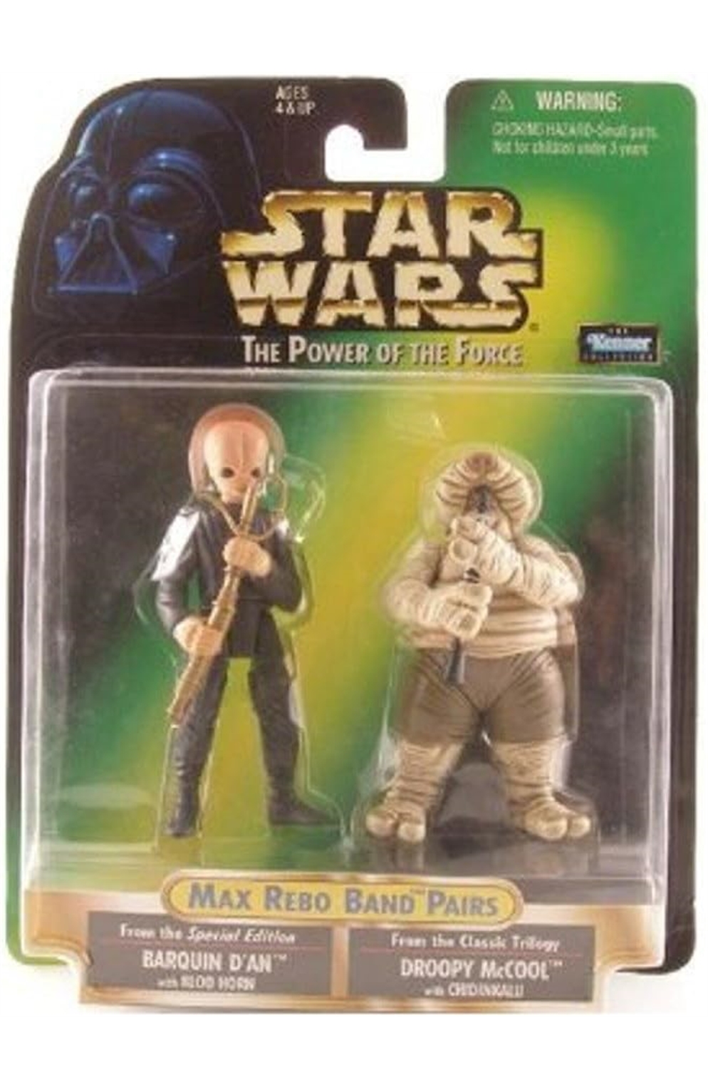 Star Wars Power of The Force The Rebo Band Pairs Barquin D'an And Droop Mccool