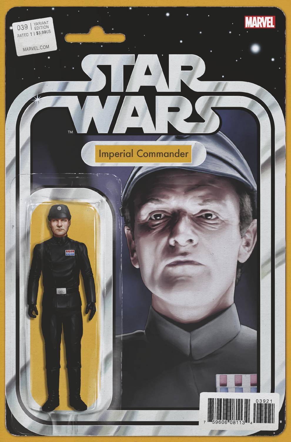 Star Wars #39 Christopher Action Figure Variant (2015)