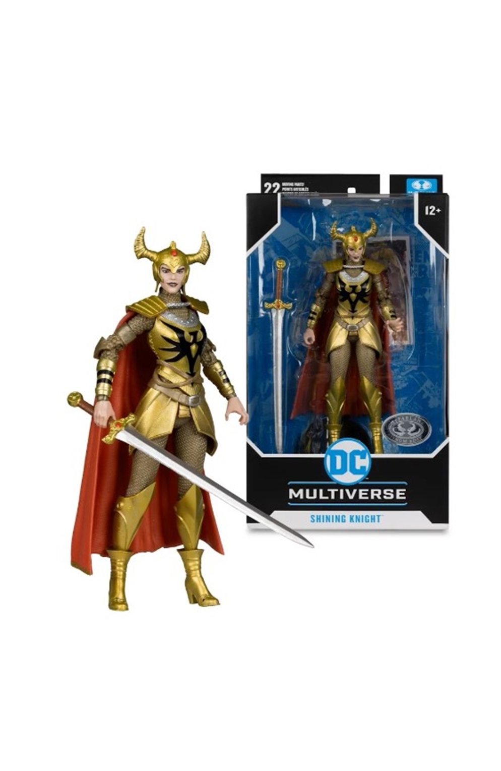 DC Multiverse Shining Knight (Seven Soldiers of Victory) 7-Inch Scale Action Figure