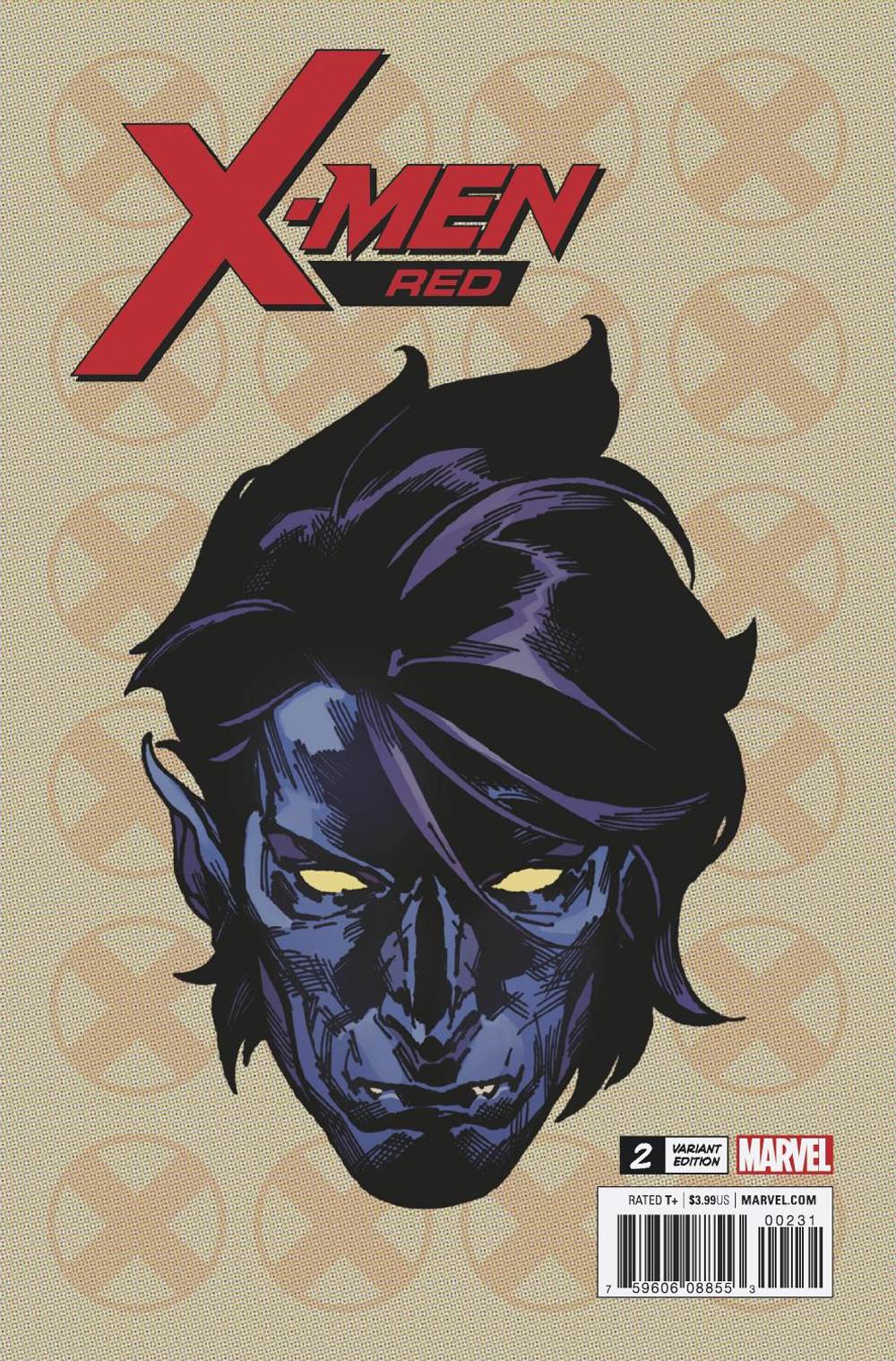 X-Men Red #2 Charest Headshot Variant Leg Ww (2018)