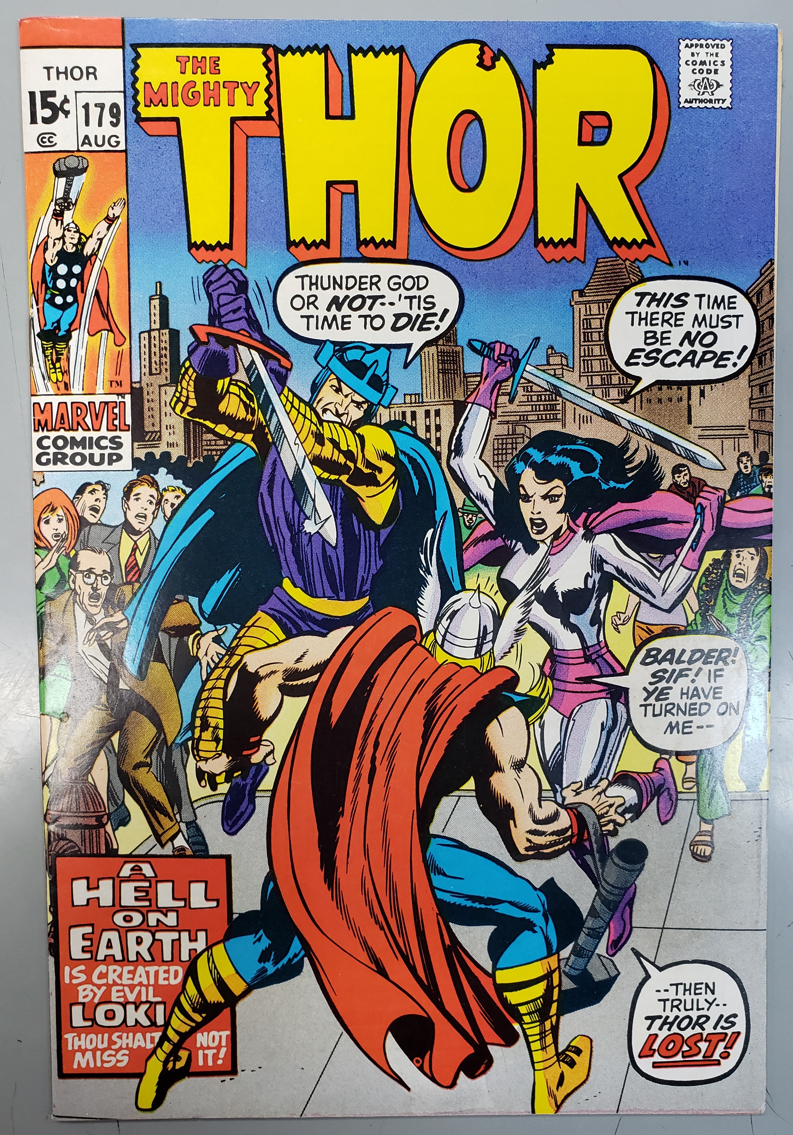 Thor #179 (1962 1st Series Journey Into Mystery)