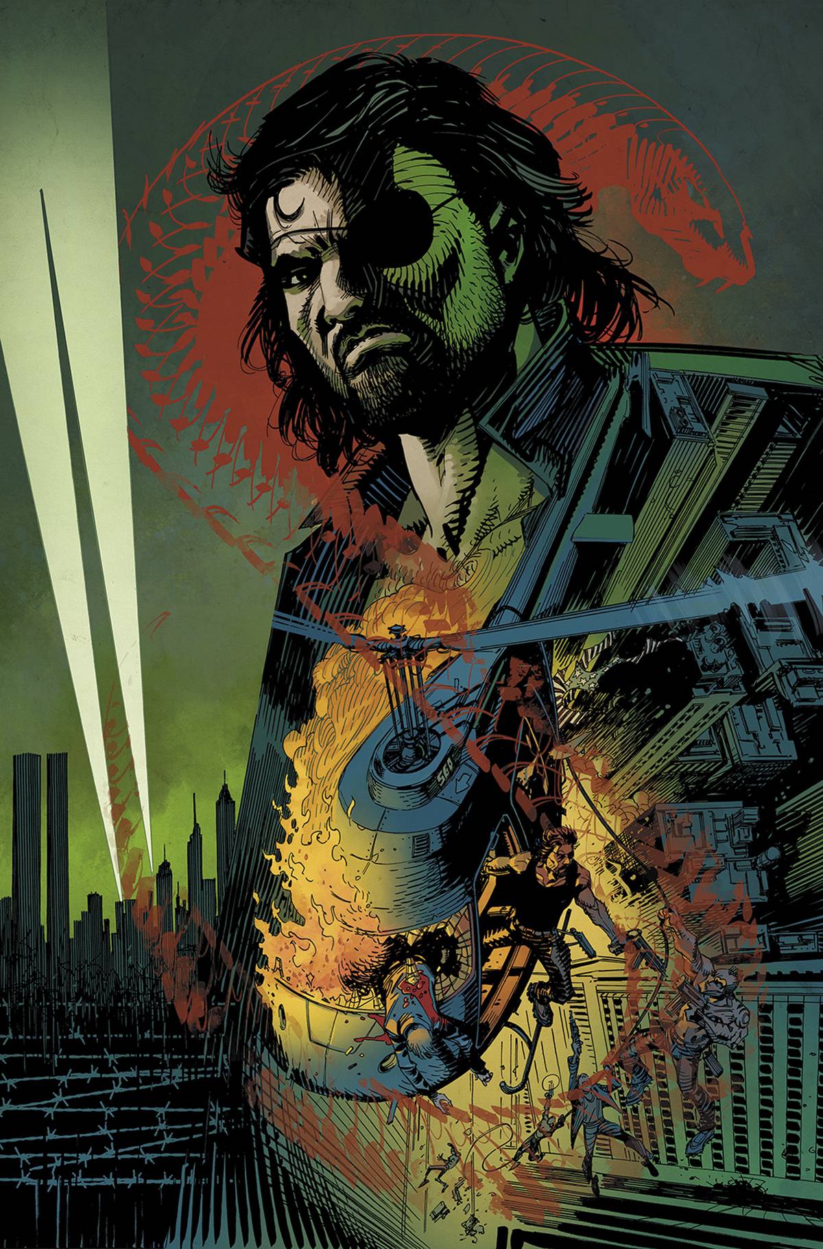 Escape from New York #4 1 for 25 Incentive McCrea Variant