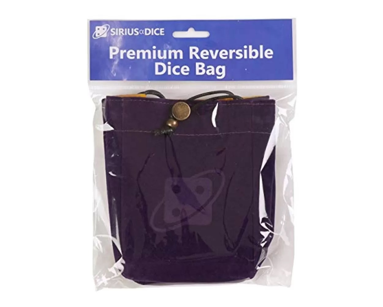 Dice Bag: Reversible Purple/Gold