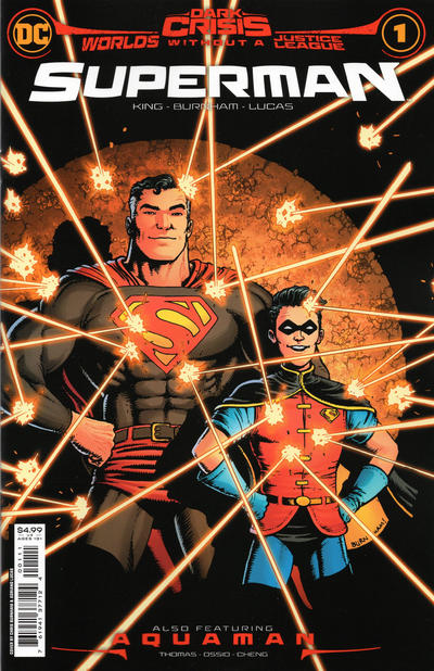 Dark Crisis: Worlds Without A Justice League - Superman #1 [Chris Burnham Cover-Near Mint (9.2 - 9.8