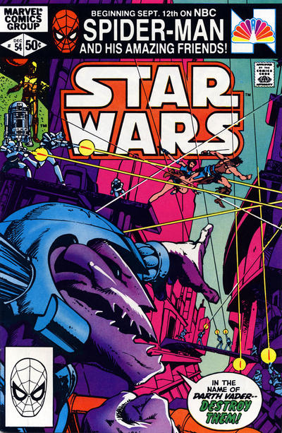 Star Wars #54 [Direct](1977)-Fine (5.5 – 7)