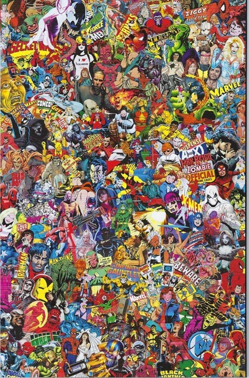 Marvel Comics #1000 Garcin Collage Variant