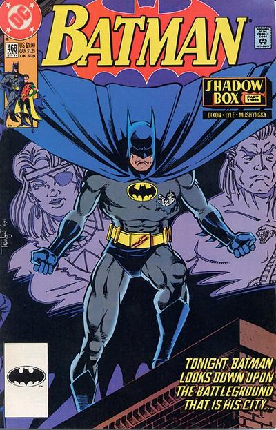 Batman #468 [Newsstand]-Very Fine (7.5 – 9)