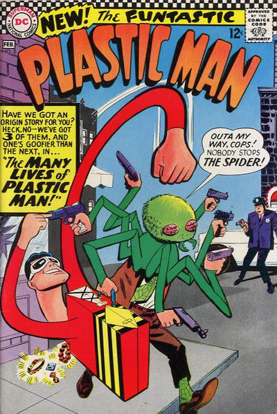 Plastic Man #2 - Fn/Vf 7.0