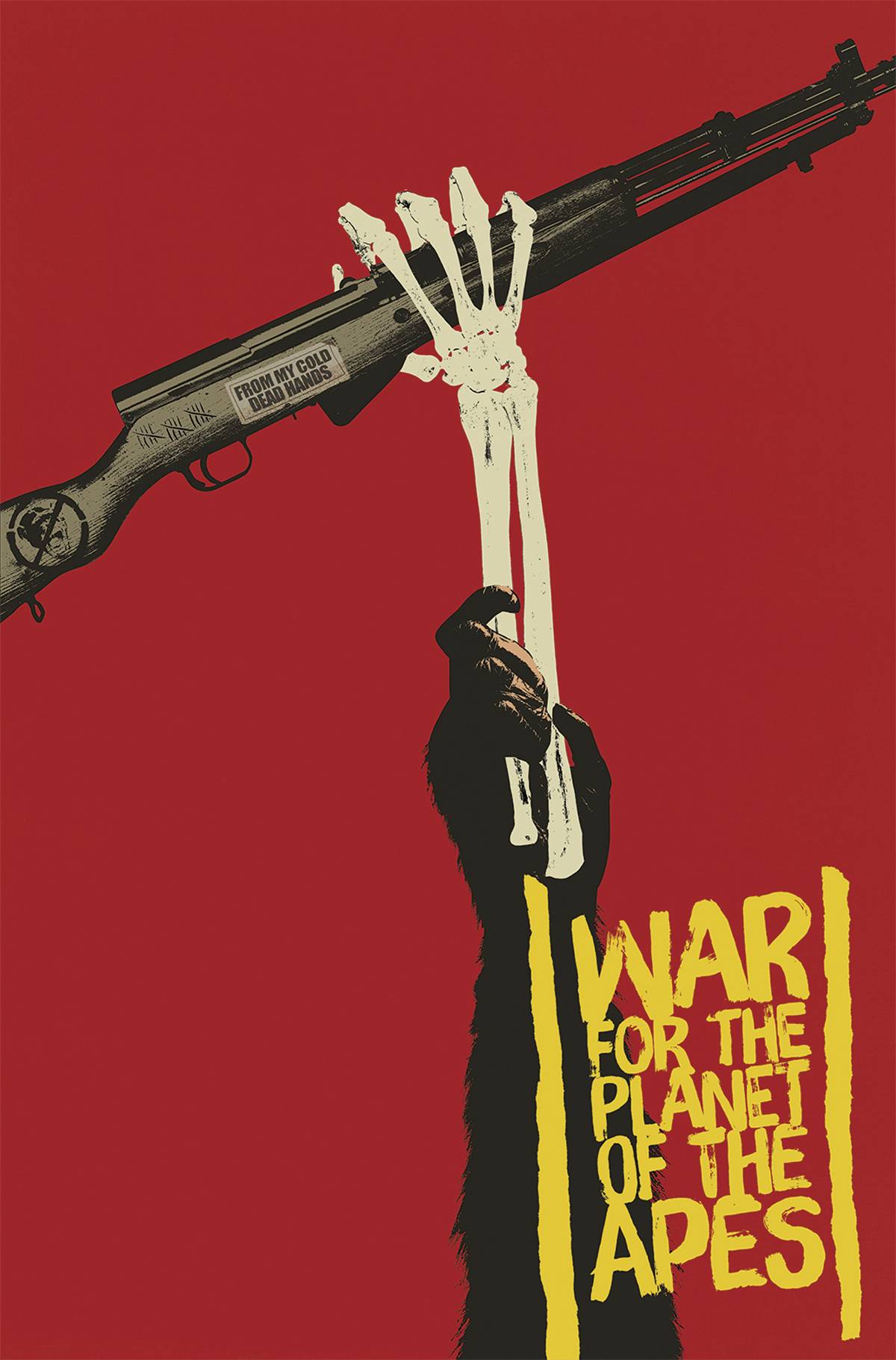 War for Planet of the Apes #2 Subscription Shaw Variant