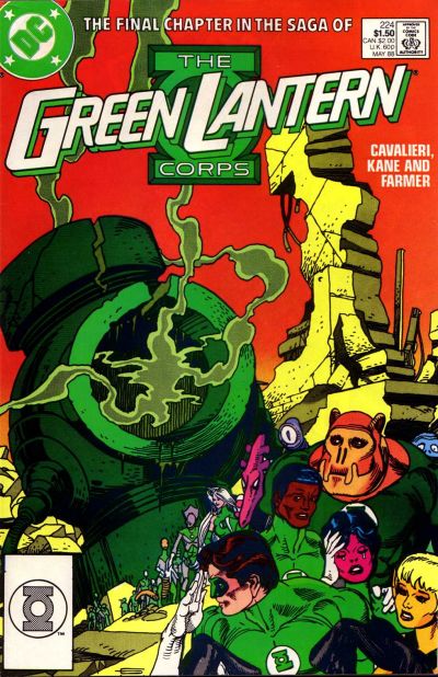 The Green Lantern Corps #224 [Direct]-Very Good (3.5 – 5)