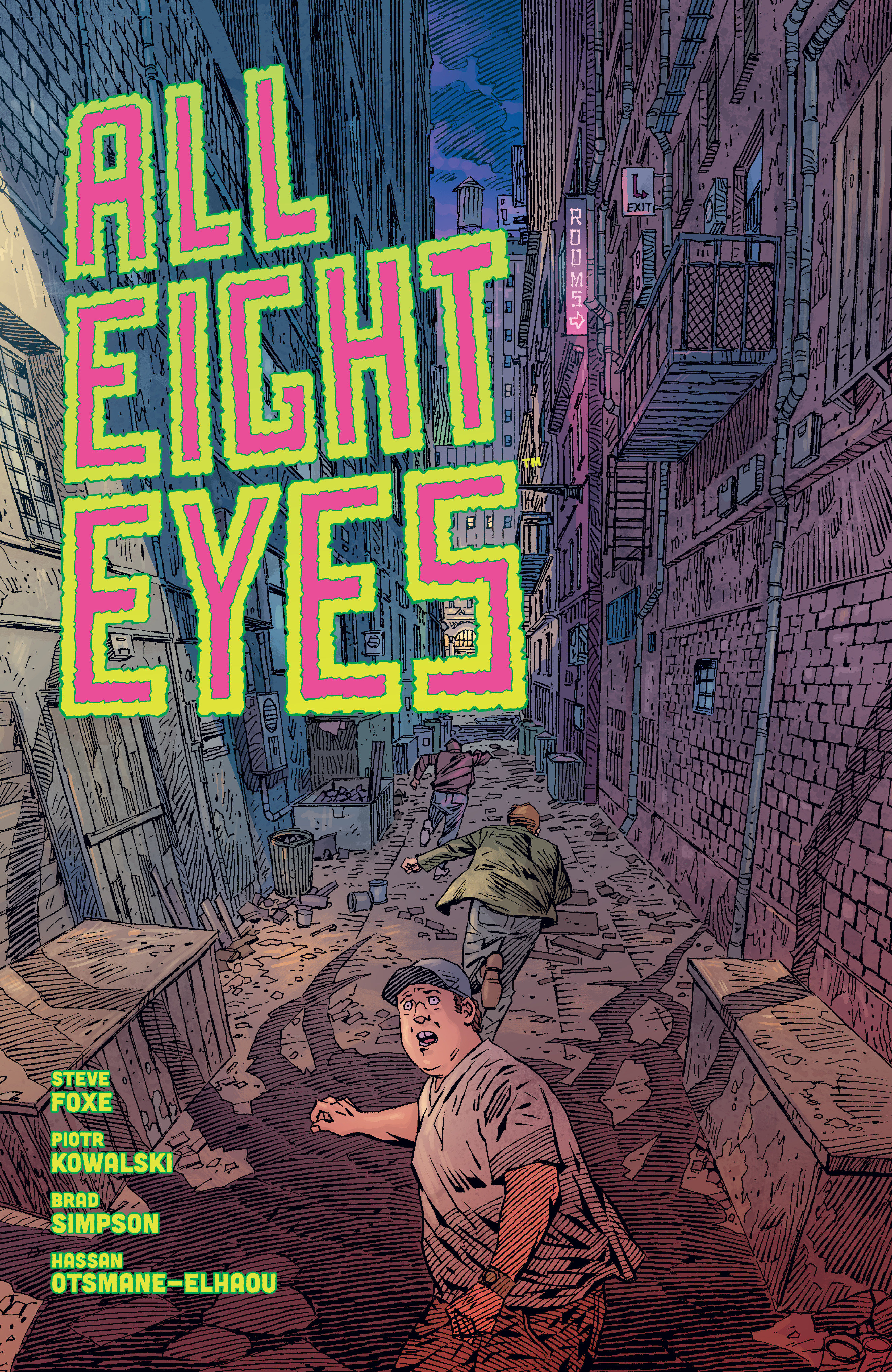 All Eight Eyes #3 Cover B David Romero