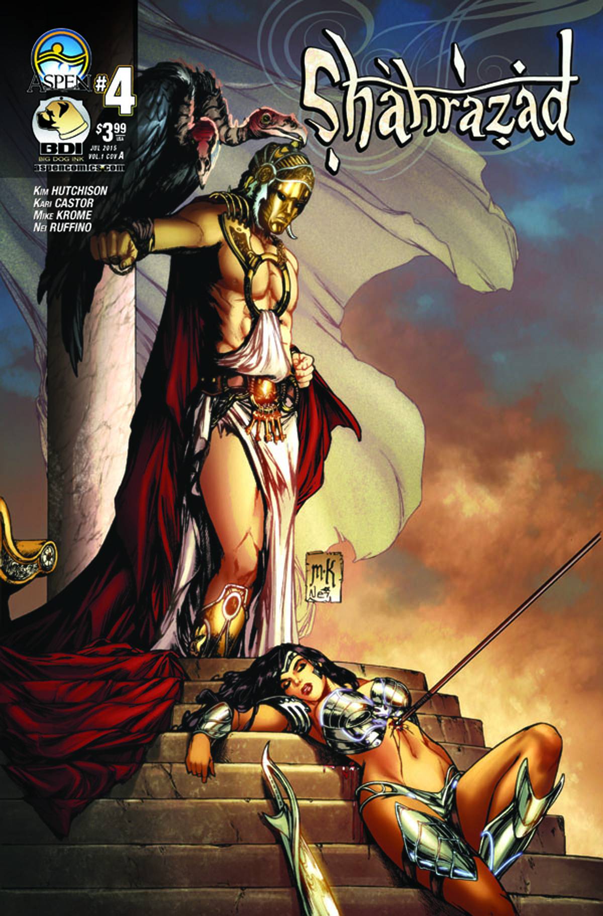 Shahrazad #4 Direct Market Cover A