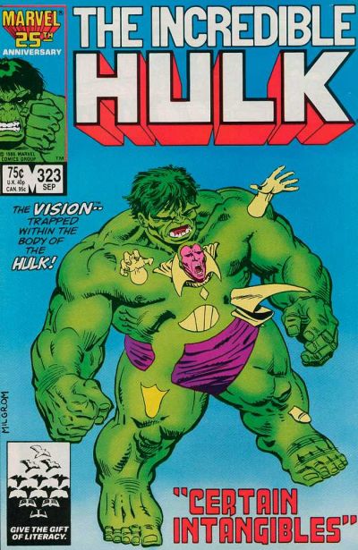 The Incredible Hulk #323 [Direct]-Fine (5.5 – 7)