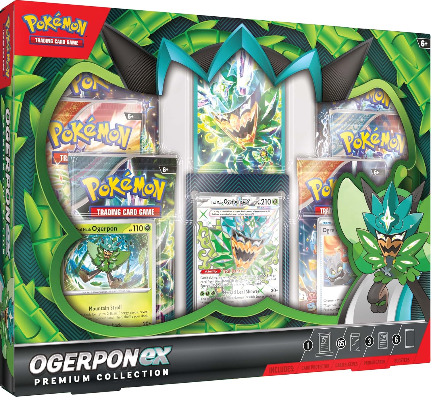 Pokemon TCG: Ogerpon ex Premium Collection Case