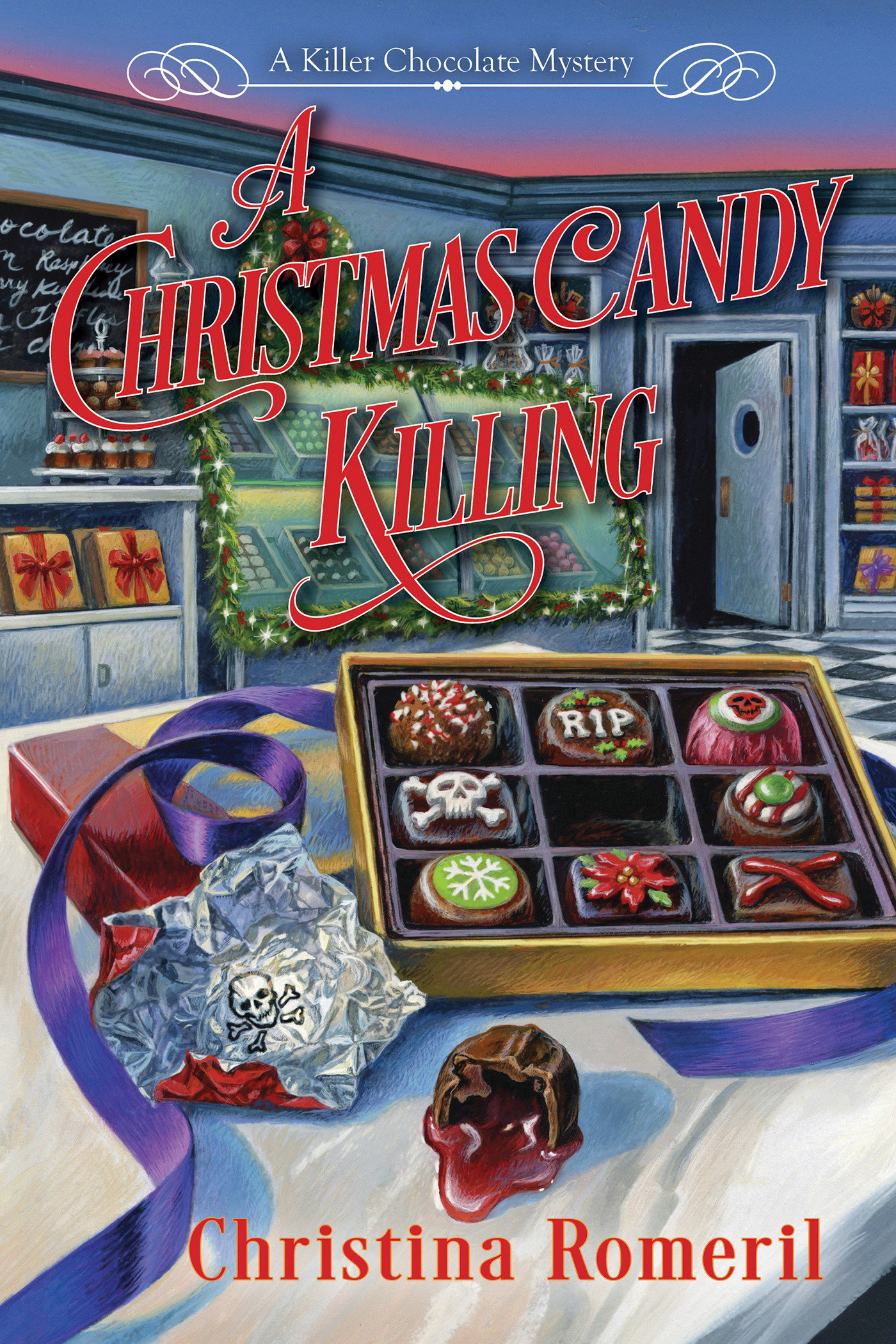 A Christmas Candy Killing (Hardcover Book)
