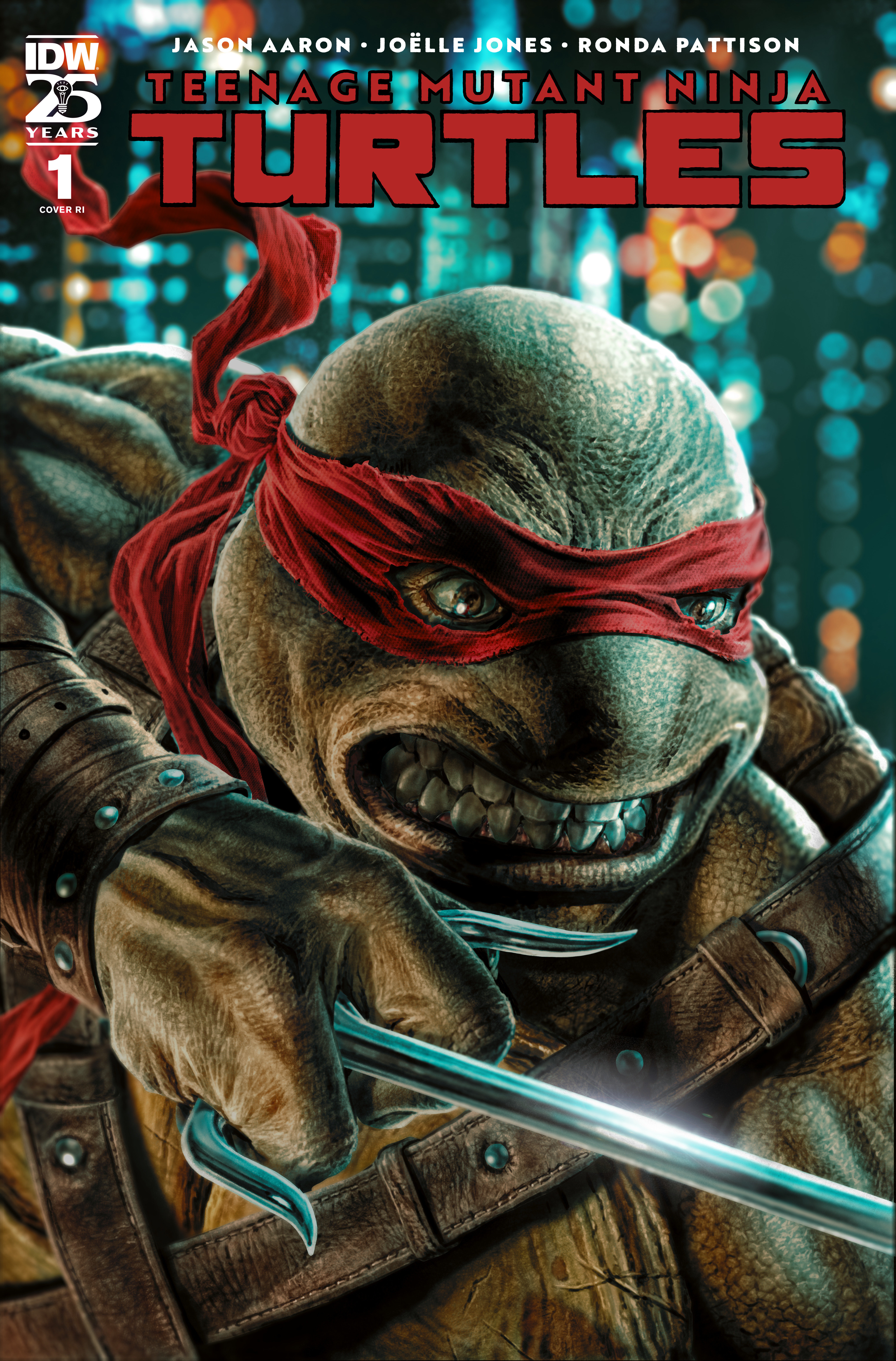 Teenage Mutant Ninja Turtles #1 Cover Bermejo 1 for 75 Variant