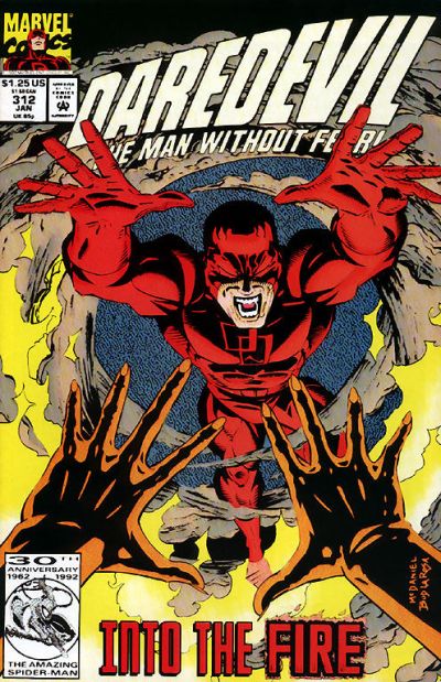 Daredevil #312 [Direct] - Vf-