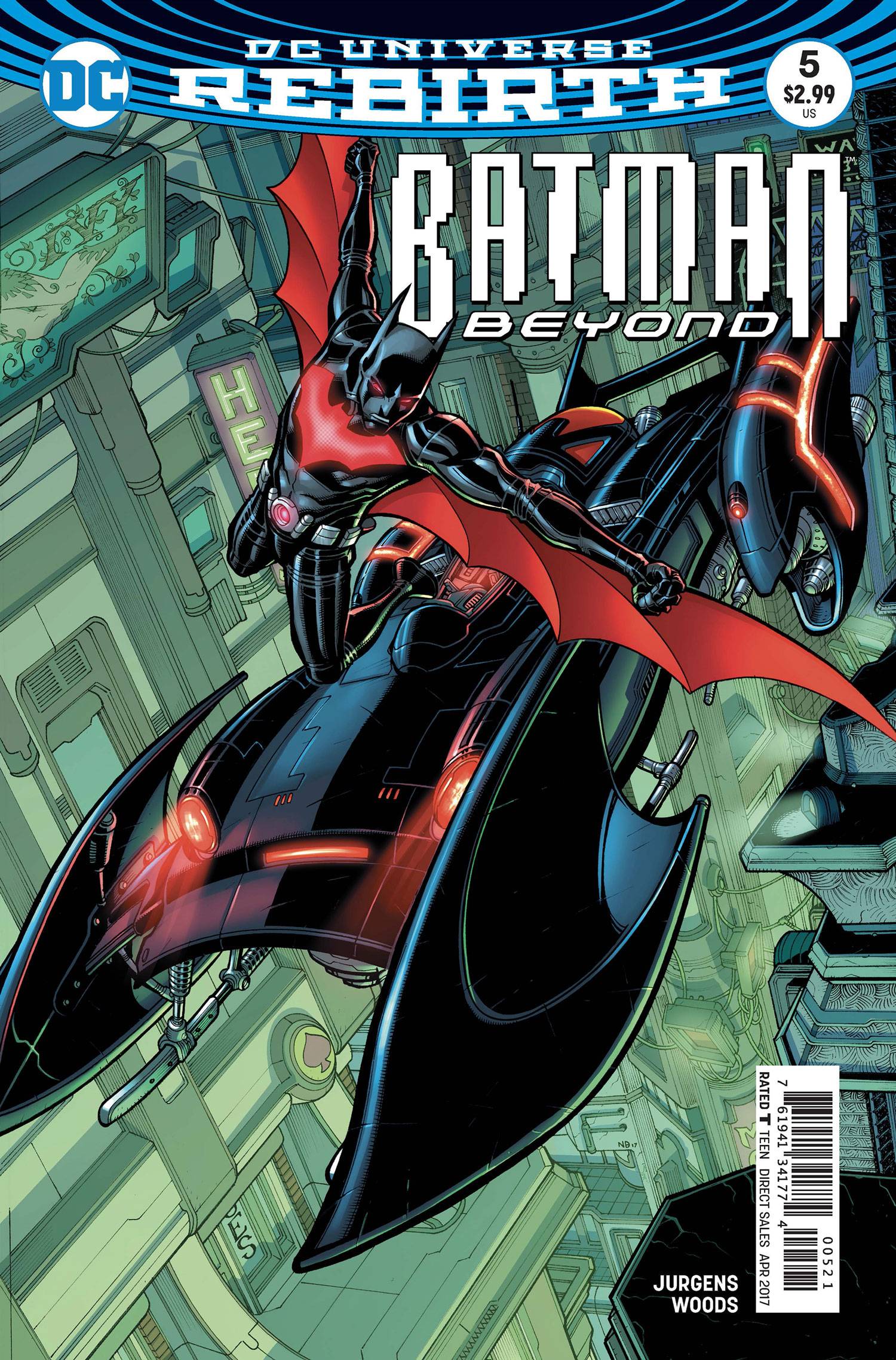 Batman Beyond #5 Variant Edition (2016)