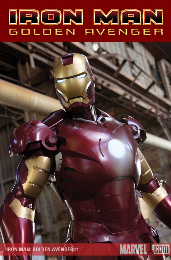 Iron Man Golden Avenger #1  (2008)