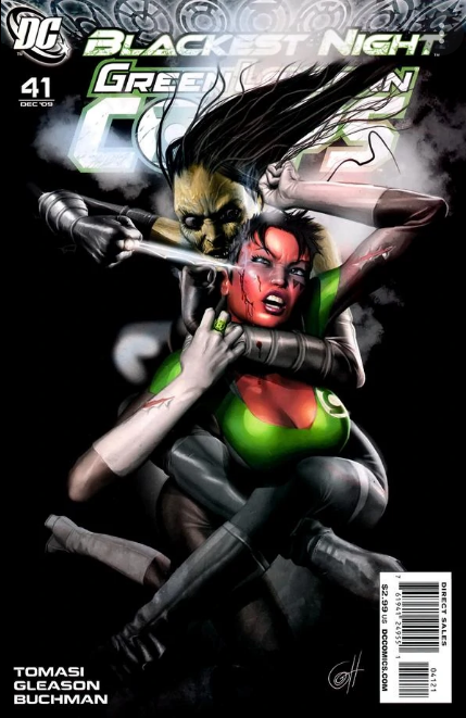 Green Lantern Corps #41 Variant Edition (Blackest Night) (2006)