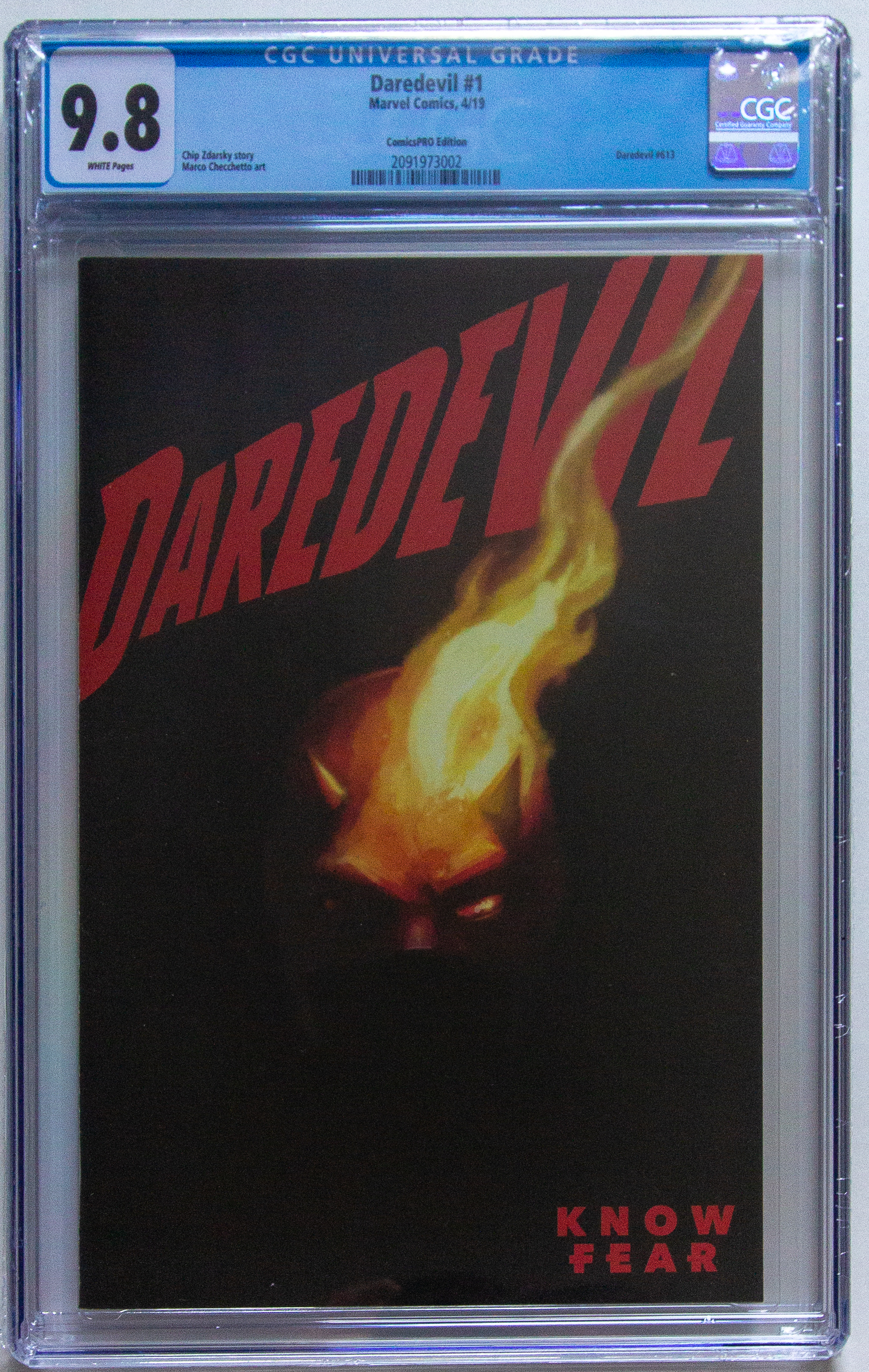 Daredevil #1 Comicspro Variant CGC 9.8