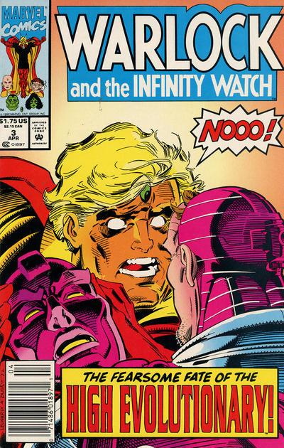 Warlock And The Infinity Watch #3 [Newsstand] - Fn/Vf