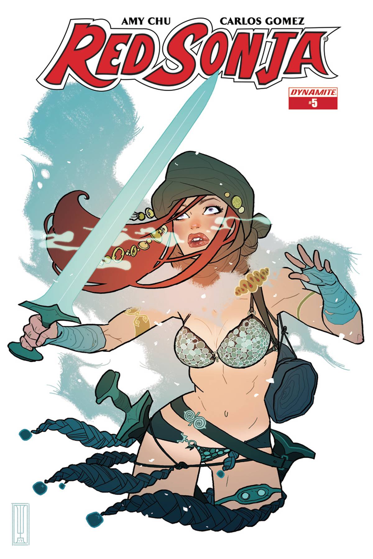 Red Sonja #5 Cover B Caldwell