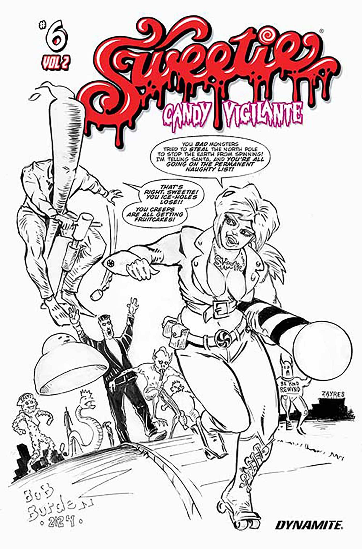 Sweetie Candy Vigilante Volume 2 #6 Cover L 5 Copy Incentive (Mature)