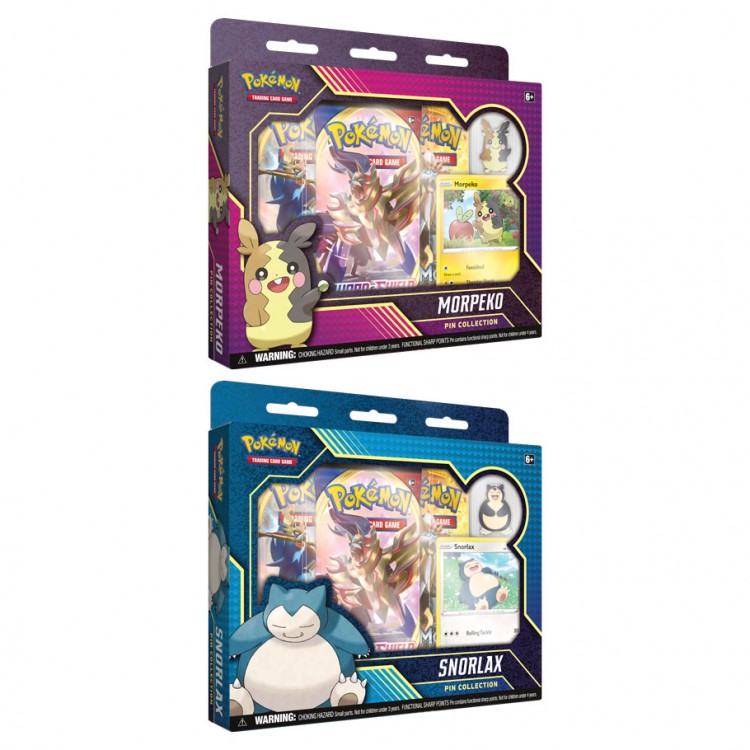 Pokémon Pin Collection Snorlax/Morpeko