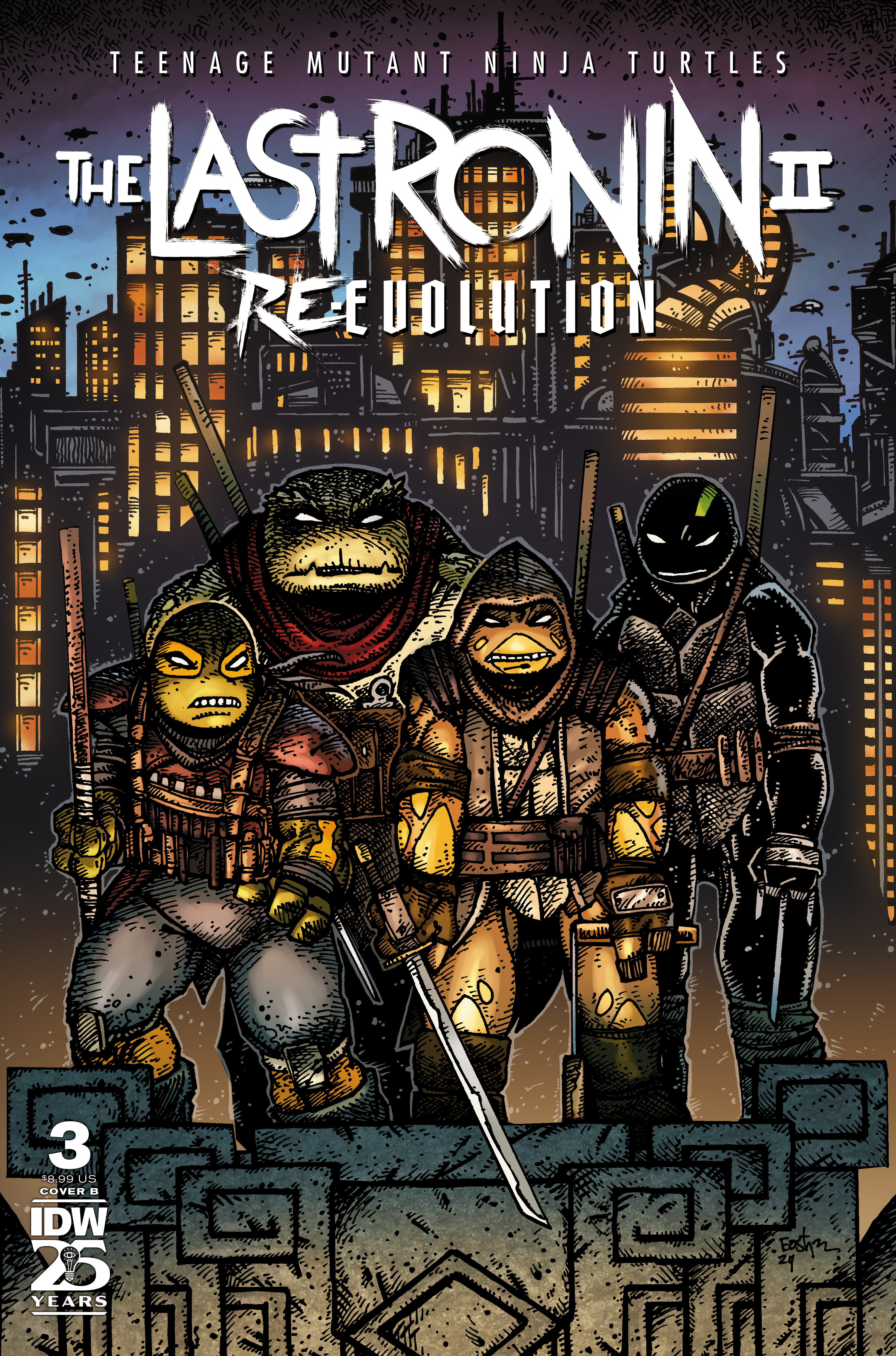 Teenage Mutant Ninja Turtles: The Last Ronin II--Re-Evolution #3 Cover B Eastman (Mature) (Mature)