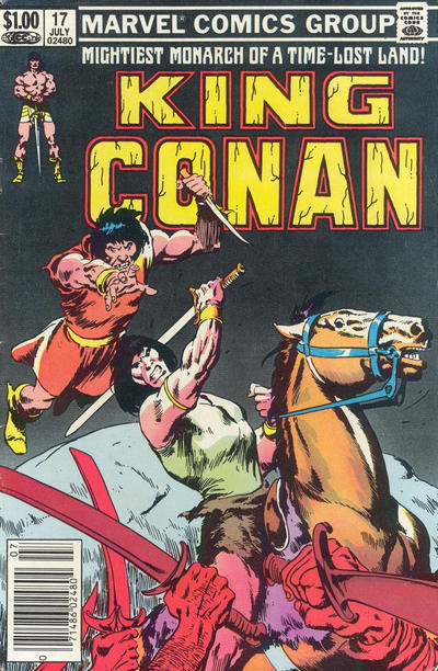 King Conan #17 [Newsstand]