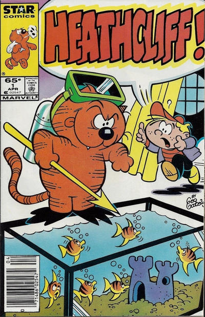 Heathcliff #1 [Newsstand](1985)- Vf+ 8.5