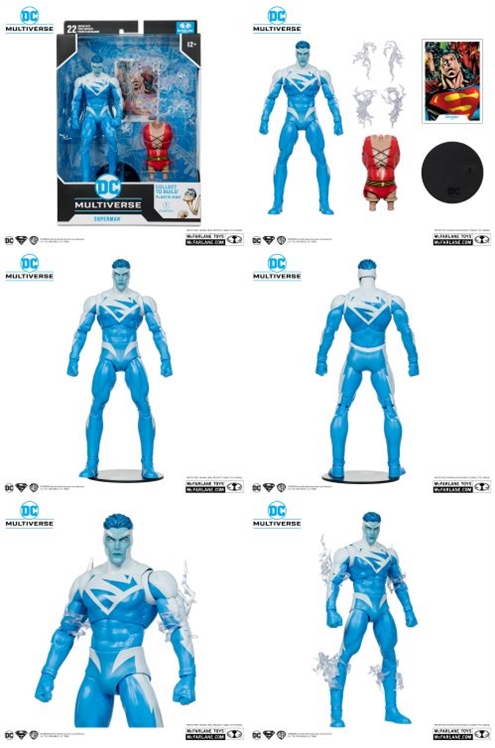 DC Build A Action Figure JLA Superman Blue