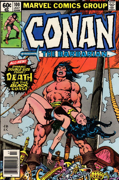 Conan The Barbarian #100 [Newsstand]-Good (1.8 – 3)