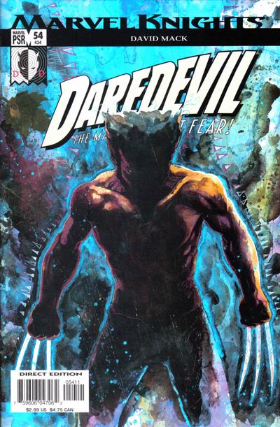 Daredevil #54 [Direct Edition]-Very Fine (7.5 – 9)